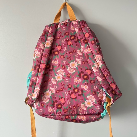Matilda Jane Pack Up Backpack Purple Floral School Travel Kids Girls Zip Pockets - Picture 3 of 10